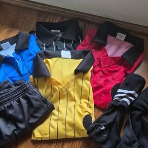 Complete Set of Referee Gear, Mens Small